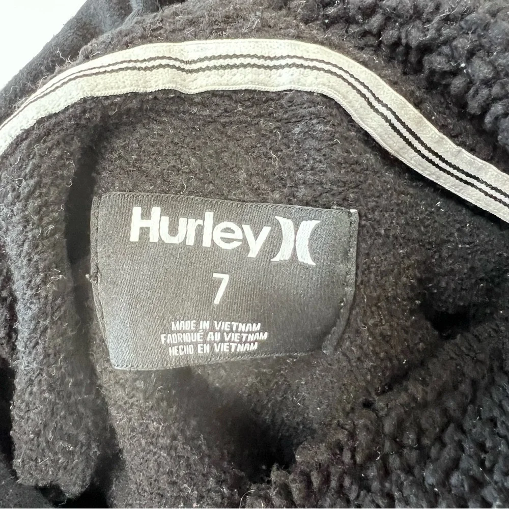 ✨ 5 for $25 ✨ Hurley Black Hoodie with Rainbow Logo